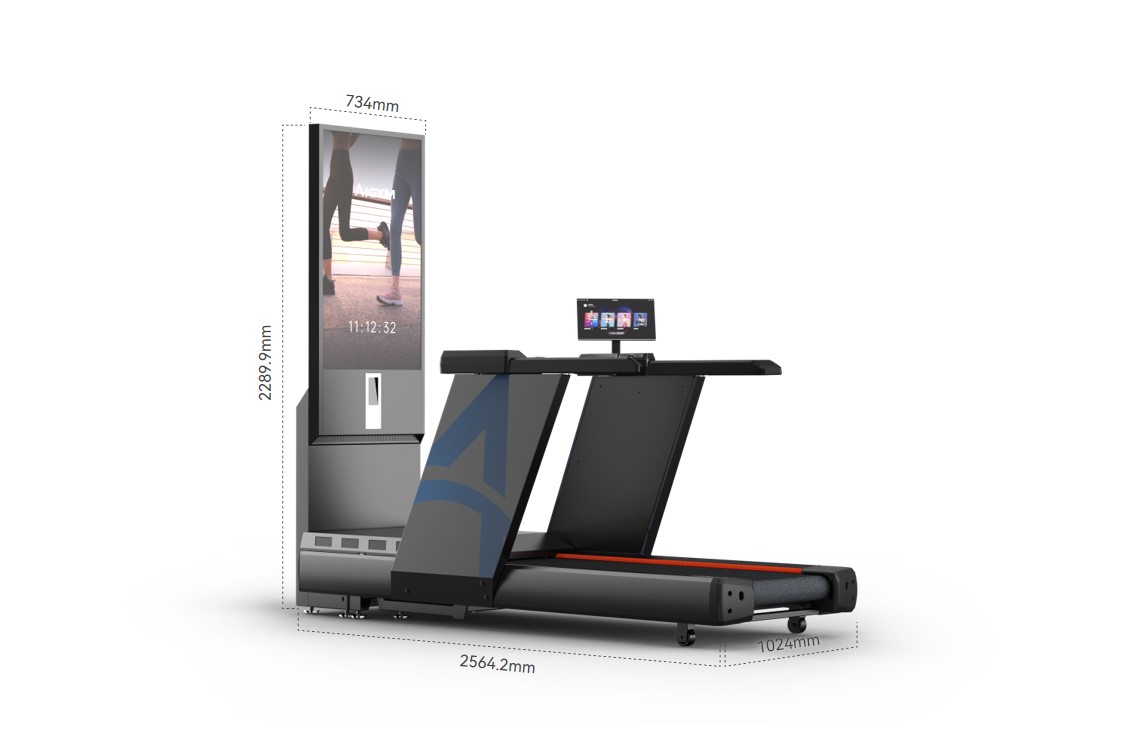 Visbody Creator 600 Intelligens 4D-AI Futópad - Futásforma-elemző - Image 2