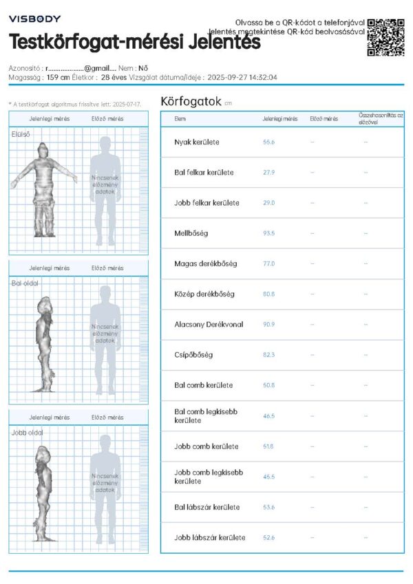 Visbody-M30 3D/4D Testtartás-Testösszetétel Scanner - Image 7