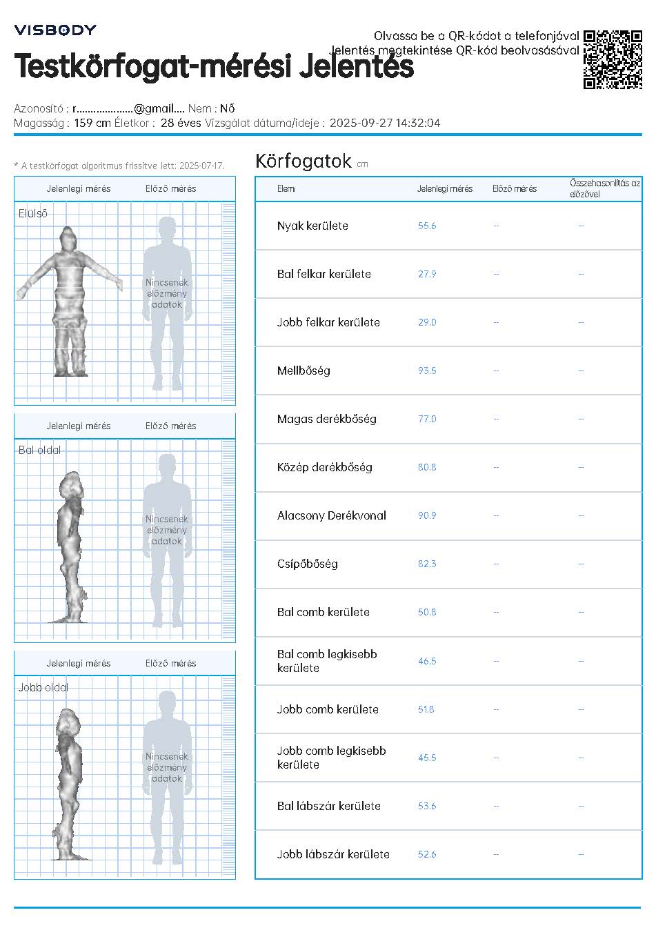 Visbody-M30 3D/4D Testtartás-Testösszetétel Scanner - Image 7